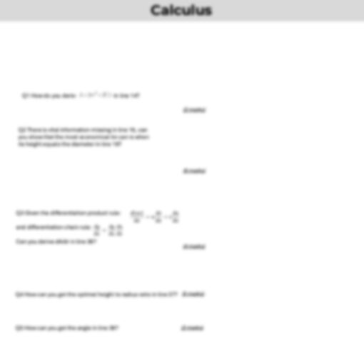 Calculus