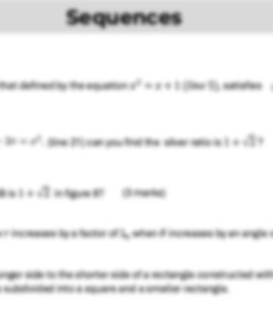 Sequences